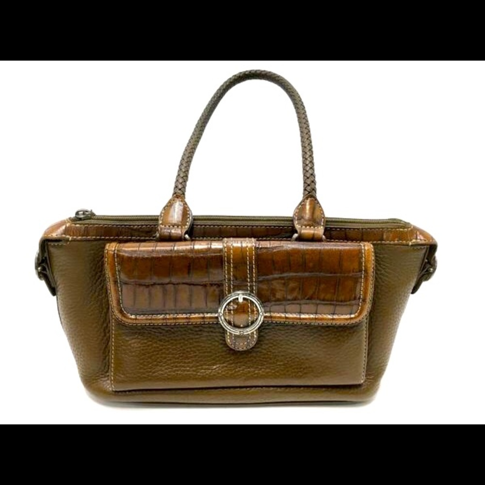 VINTAGE BRIGHTON women’s small LEATHER handbag